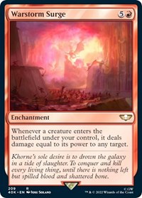 Warstorm Surge (Surge Foil), Universes Beyond: Warhammer 40,000