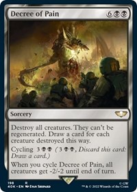 Decree of Pain (Surge Foil), Universes Beyond: Warhammer 40,000