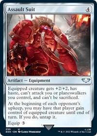 Assault Suit (Surge Foil), Universes Beyond: Warhammer 40,000