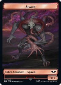 Spawn // Blue Horror Double-Sided Token (Surge Foil), Universes Beyond: Warhammer 40,000