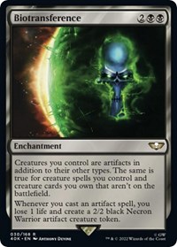 Biotransference, Universes Beyond: Warhammer 40,000
