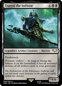 Trazyn the Infinite (Surge Foil), Universes Beyond: Warhammer 40,000