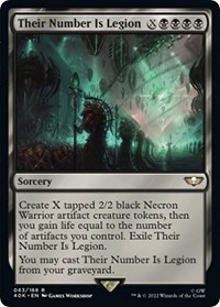 Their Number Is Legion, Universes Beyond: Warhammer 40,000