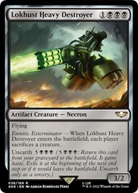 Lokhust Heavy Destroyer, Universes Beyond: Warhammer 40,000