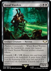 Royal Warden, Universes Beyond: Warhammer 40,000