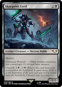 Skorpekh Lord, Universes Beyond: Warhammer 40,000