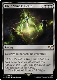 Their Name Is Death, Universes Beyond: Warhammer 40,000