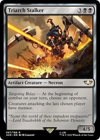 Triarch Stalker, Universes Beyond: Warhammer 40,000