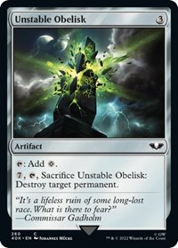 Unstable Obelisk, Universes Beyond: Warhammer 40,000