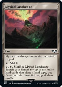 Myriad Landscape (Surge Foil), Universes Beyond: Warhammer 40,000