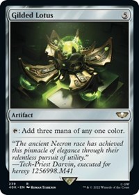 Gilded Lotus (Surge Foil), Universes Beyond: Warhammer 40,000