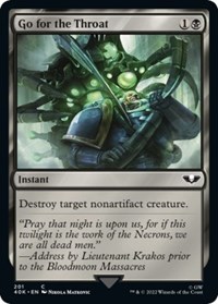 Go for the Throat (Surge Foil), Universes Beyond: Warhammer 40,000