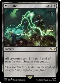 Mutilate (Surge Foil), Universes Beyond: Warhammer 40,000