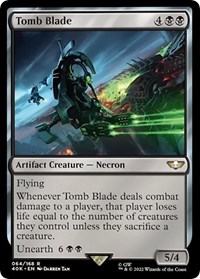 Tomb Blade (Surge Foil), Universes Beyond: Warhammer 40,000