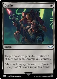 Defile (Surge Foil), Universes Beyond: Warhammer 40,000