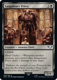 Sanguinary Priest (Surge Foil), Universes Beyond: Warhammer 40,000