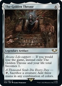 The Golden Throne (Surge Foil), Universes Beyond: Warhammer 40,000