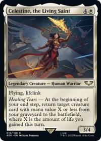 Celestine, the Living Saint (Surge Foil), Universes Beyond: Warhammer 40,000