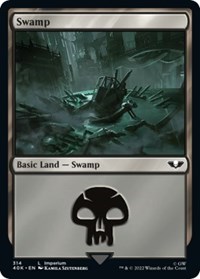 Swamp (314) (Surge Foil), Universes Beyond: Warhammer 40,000