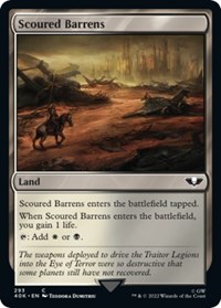 Scoured Barrens, Universes Beyond: Warhammer 40,000