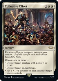Collective Effort, Universes Beyond: Warhammer 40,000