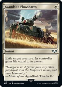Swords to Plowshares, Universes Beyond: Warhammer 40,000