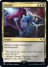 Mortify, Universes Beyond: Warhammer 40,000