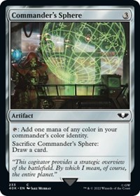 Commander's Sphere (233), Universes Beyond: Warhammer 40,000