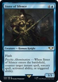 Sister of Silence, Universes Beyond: Warhammer 40,000