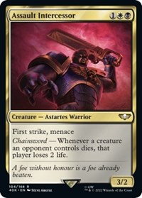 Assault Intercessor, Universes Beyond: Warhammer 40,000
