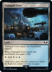 Tranquil Cove (Surge Foil), Universes Beyond: Warhammer 40,000