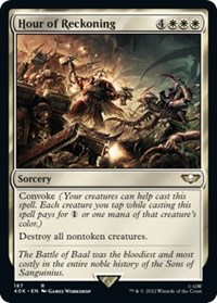Hour of Reckoning (Surge Foil), Universes Beyond: Warhammer 40,000