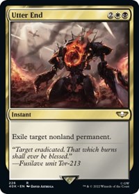 Utter End (Surge Foil), Universes Beyond: Warhammer 40,000