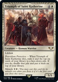 Triumph of Saint Katherine (Surge Foil), Universes Beyond: Warhammer 40,000
