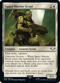 Space Marine Scout (Surge Foil), Universes Beyond: Warhammer 40,000