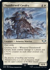 Thunderwolf Cavalry (Surge Foil), Universes Beyond: Warhammer 40,000