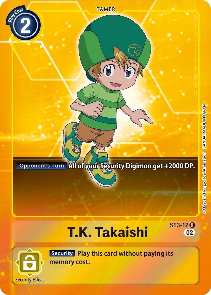 T.K. Takaishi (Alternate Art), Foil, front