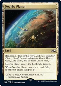Nearby Planet, Unfinity