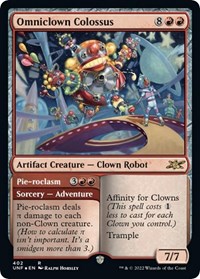 Omniclown Colossus, Unfinity