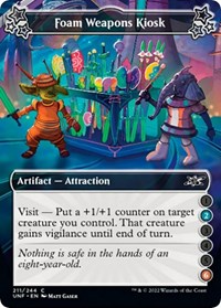 Foam Weapons Kiosk (2-6), Unfinity