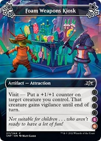 Foam Weapons Kiosk (5-6), Unfinity