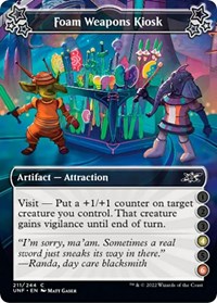 Foam Weapons Kiosk (4-6), Unfinity