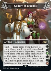 Gallery of Legends (3-6), Unfinity