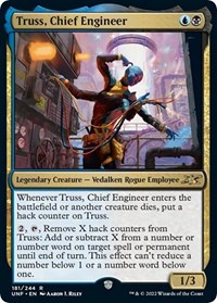 Truss, Chief Engineer, Unfinity