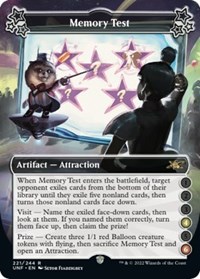 Memory Test (4-6), Unfinity