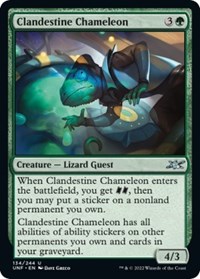 Clandestine Chameleon, Unfinity