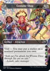 Costume Shop (3-5-6), Unfinity