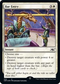 Bar Entry (Galaxy Foil), Unfinity