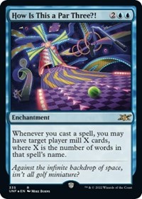 How Is This a Par Three?! (Galaxy Foil), Unfinity
