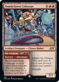 Omniclown Colossus (Galaxy Foil), Unfinity